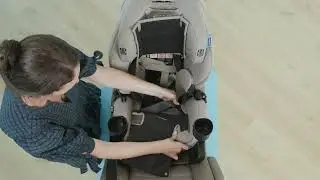 Install the Extend2Fit® 3-in-1 Car Seat in Rear-Facing Mode with Vehicle Seat Belt