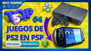 JUEGOS DE PS2 EN PSP - TOP 5 - PORTS #4 - PPSSPP  GAMES ANDROID   #ps2 #psp #ppsspp #games