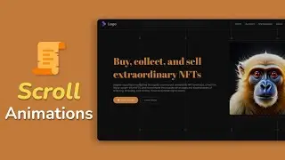 React and Next JS  - Scroll Animations Based Project (Framer Motion)