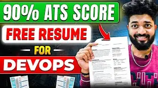 How to write an ATS Resume with 90% score|For Freshers & Experienced People(Step-by-Step Tutorial)