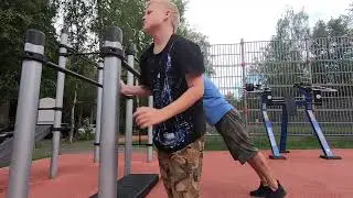 Тренировка с Петей