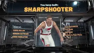 Small Forward Sharpshooter Build | Best Small Forward Builds NBA 2K21