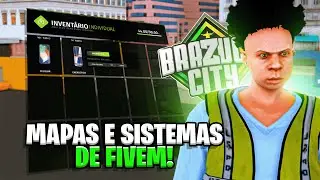 LANÇOU! NOVO SERVIDOR BRAZUCA RP com SISTEMAS E MAPAS DE FIVEM - GTA SAMP ANDROID/PC