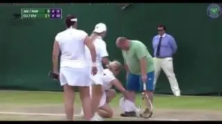 Dünyanın en komik tenis maçı