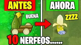 10 PEORES NERFEOS que DEBES CONOCER en PvZ 2