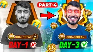 200 Booyah Streak Challenge With Random😡 Teammates WIthout Gun Skin 🤦‍♂️part 4