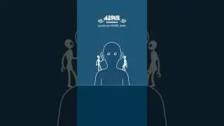 (ASMR) Aliens whispering alternately from left and right #shorts