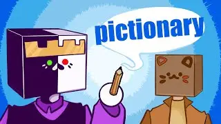 Ranboo and Crumb play cursed pictionary at Vidcon [ Animated ]