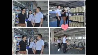 Customer visit to the factory