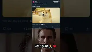 "RIP Doge. 🙏❤" @HomelessvilleProductions #memes #fyp #music #song