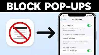 How to Block Pop-Ups on iPhone Safari 