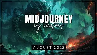 Midjourney ☪️ My Creations (August 2023)