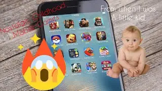 Playing Nostalgic Mobile Games from my Childhood :D