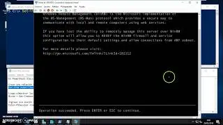 Enter RemotePSSession NanoServer