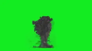 GreenScreen Bomb Explosion with sound