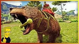 ARK Survival Evolved : Hidden Aberrant Cave & Powerful  Dire Bear Variant - EP55