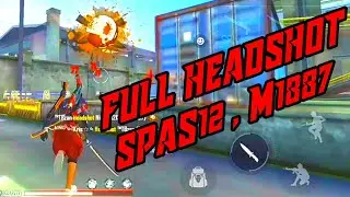 Best headsoot spas12 , m1887 ❗vivo y93 ‼ Free Fire Batelground