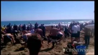 Rescued teen talks about sand collapse