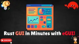 Build a GUI in Rust with eGUI – Fast & Easy! | Behind the Scenes Immediate mode eGUI | Guide