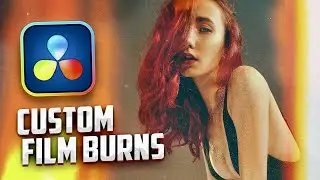 Create a Custom Film Burn / Light Leak Effect | DaVinci Resolve Tutorial
