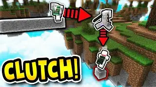 MCPE - Block Clutch Montage 1 (Minecraft PE SkyWars)