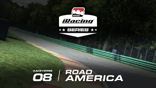 IndyCar iRacing Series | ROAD AMERICA | 2024 Round 8 | IndyCar eSports Broadcast