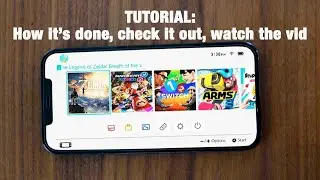 Tutorial: How to Get a Nintendo Switch onto an iPhone - No Jailbreak Required