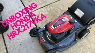 UNBOXING: Honda HRX217VKA | Self Propelled Lawn Mower
