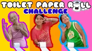 TOILET PAPER ROLL CHALLENGE (Tissue Challenge + Experiment) | VLOG # 032