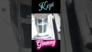 Cetakan Gelass Kopi Ginseng #shorts