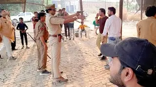 Film ki Shooting Kaise Hoti Hai | Bollywood Shootout Scene | BTS Making Action Film LOV TEX