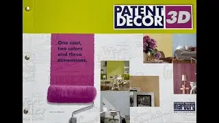 Marburg Patent Decor 3D new видеообзор обоев под покраску (HD)