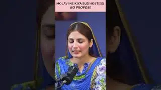 Molvi Ne Kiya Bus Hostess Ko Propose #umarsaleem #bushostess  #podcastic #summervibes #shorts
