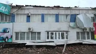 05.03.22. Обрушился фасад.