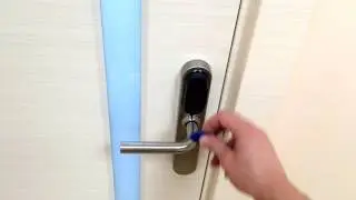 Электромеханический замок на батарейках