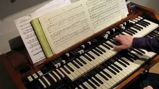 Fuga G-moll J.S. Bach BWV 578 on Hammond Organ