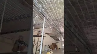 under deck insulation work glasswool work