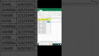 HOW TO CONVERT YEARS TO DAYS IN EXCEL #excel #exceltutorial #exceltips #exceltricks #shorts