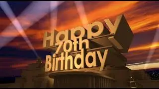 Happy 70th Birthday