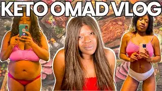 KETO OMAD VLOG: 1600 calories, 22 hour Fast (+Keto OMAD TIPS)