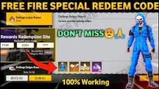 Free Fire Blue Criminal Bundle  New Redeem Code|Free fire Criminal Bundle Redeem Code|ULG|YT|