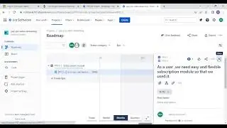 Roadmap In jira