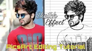 PICSART SKETCH EDITING TUTORIAL | LIKE ORIGINAL SKETCHING | SKETCH EDITING IN PICSART