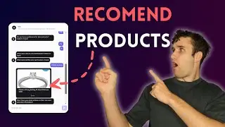 How to Dynamically recommend Products using AI for an ecommerce chatbot