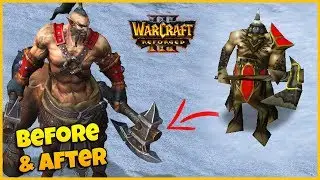 Centaur & Harpy Side by Side Comparision With Animations | Warcraft 3 Reforged In-game Preview