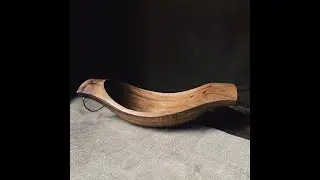 How to carve a wooden bowl / Как вырезать деревянное блюдо