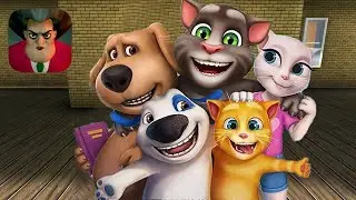 Scary Teacher 3D Talking Tom & Friends New Update - Ginger Chapter 1 Part 1 (IOS ANDROID)