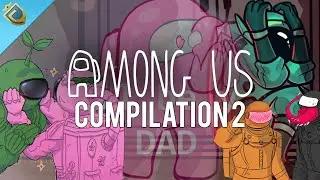 The Happy, The Dumb, The Sad Crewmates - Compilation 2 | Among Us Comic Dubs