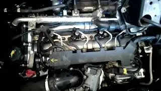 turbo diesel Fiat engine running beautiful after replacing the cylinder head and injectors