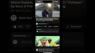 Make sure you go back through the channel and check out old school #dolphins  music!! 🐬🐬 #DWA